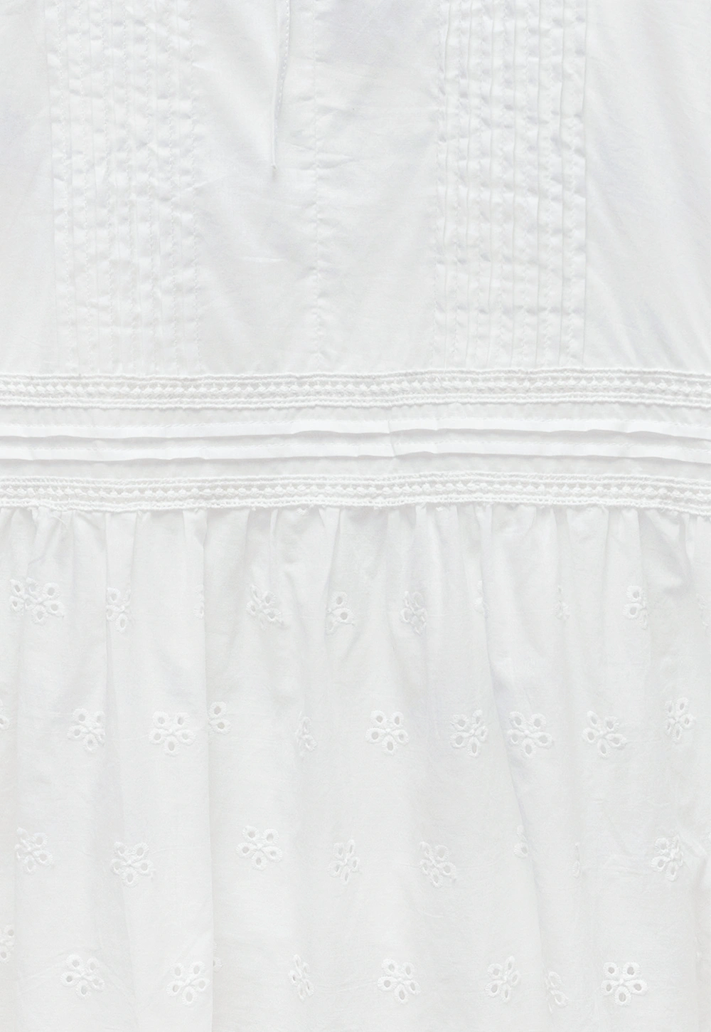 Women’s Eyelet Lace Babydoll Tunic