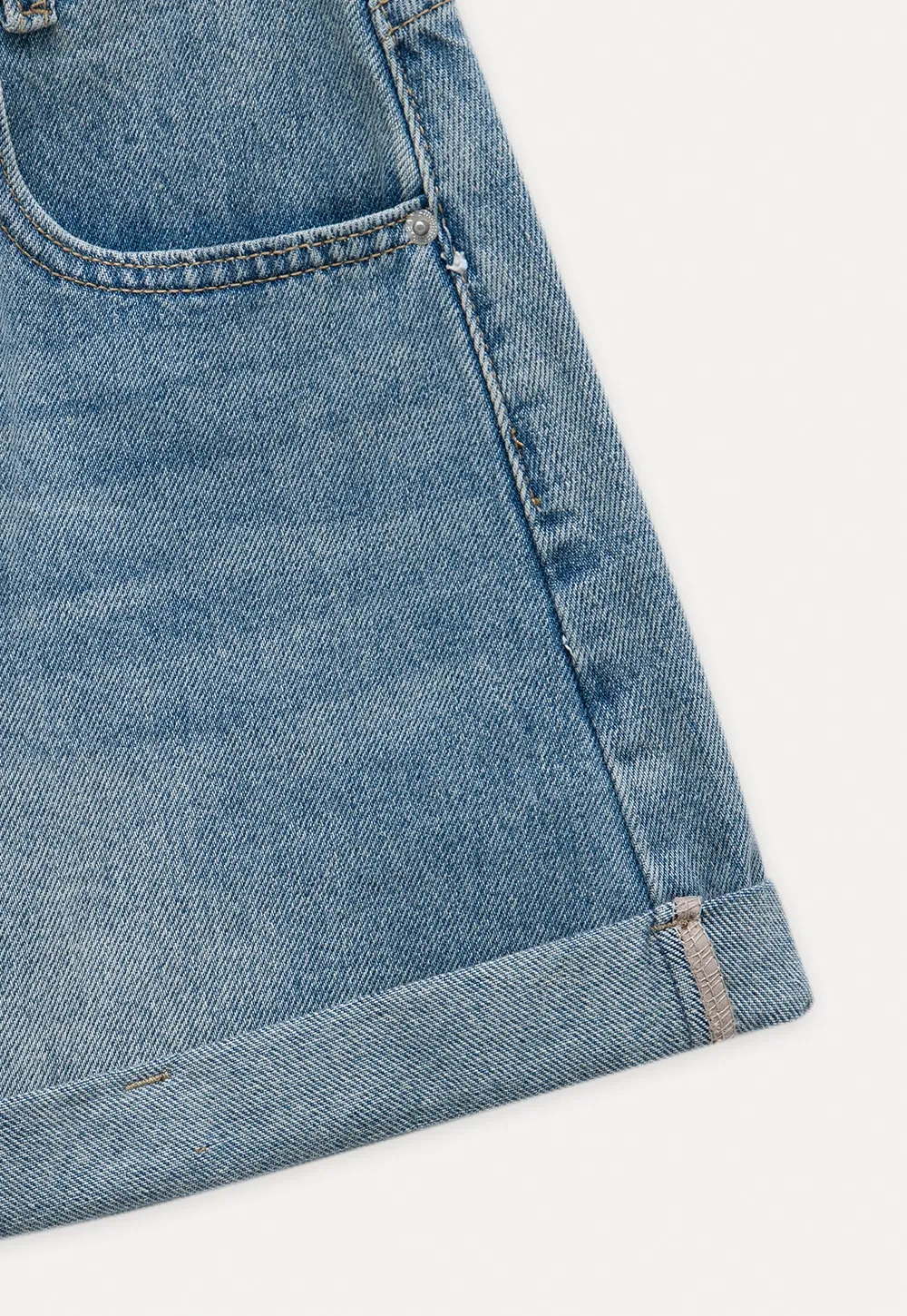 Women’s High‑Waist Ripped Denim Shorts