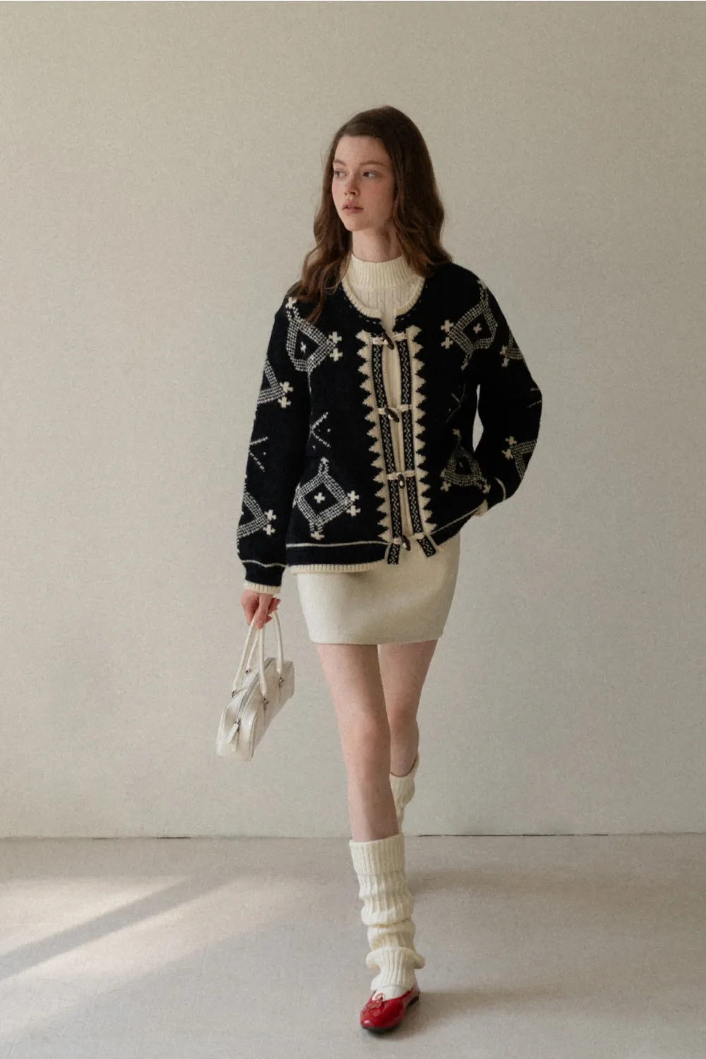 Basic A-Line Wool Skirt