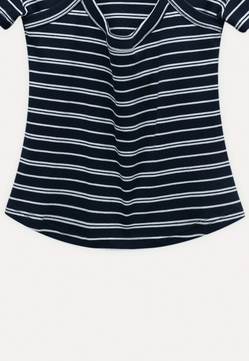 Women's Halter Neck Faux Two-Piece Top