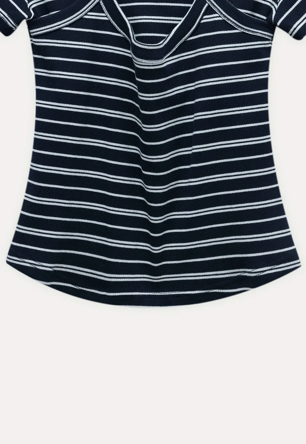 Women's Halter Neck Faux Two-Piece Top