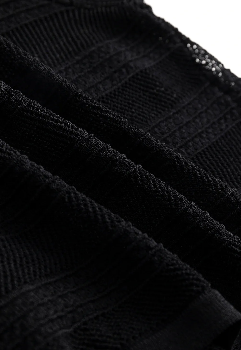 Women's Hollow Out Knit Long Sleeve Cardigan