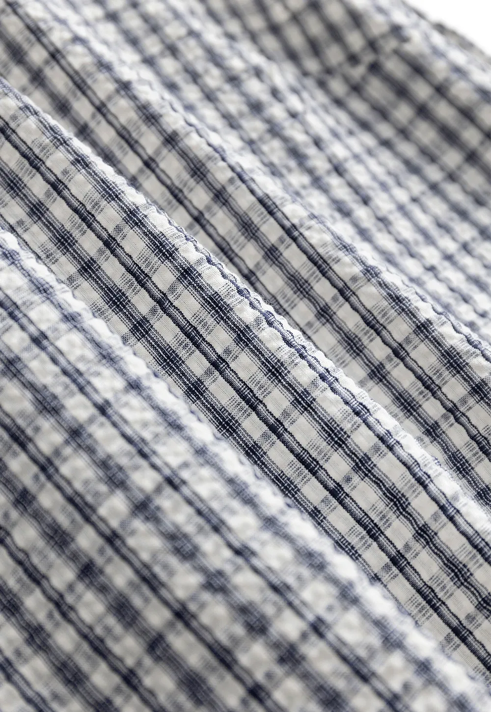 Vintage Gingham Sleeveless Blouse