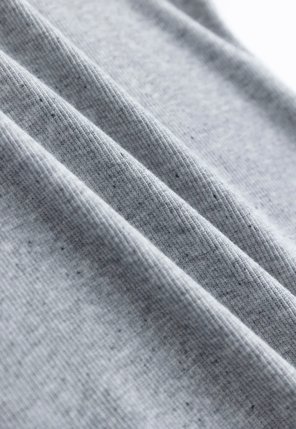 Basic Rib Knit Henley Tee for Women