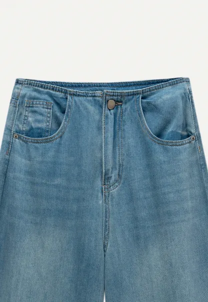 Women’s High-Waist Ultra-Wide-Leg Jeans