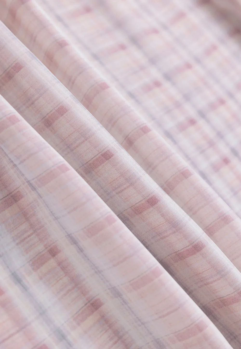 Women’s Plaid Chiffon Summer Midi Skirt