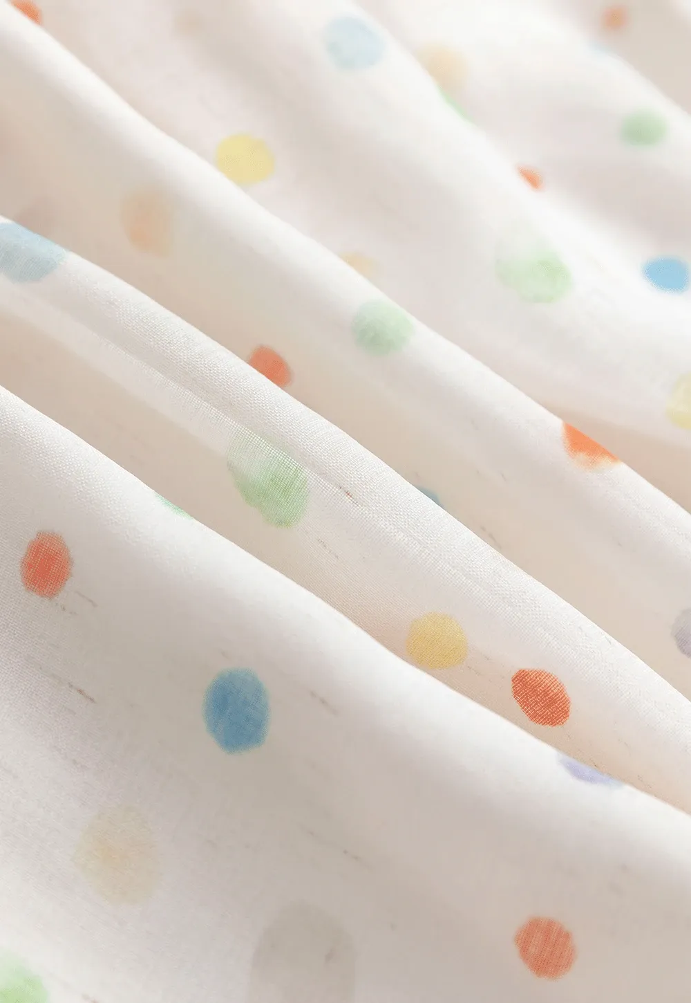 Polka Dot Sleeveless Tie Strap Top