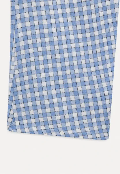 Women’s Gingham Wide-Leg Pants