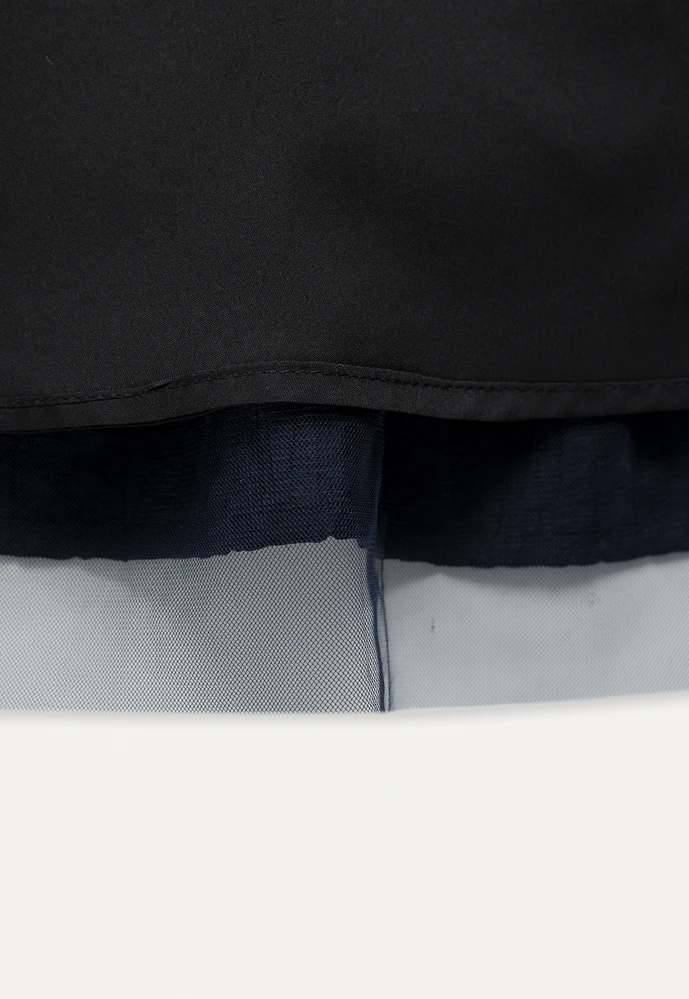 Women’s Tiered Crinkle Mini Skirt