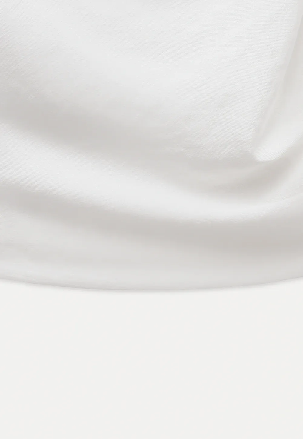 Off-Shoulder Fold-over Top + Pleated Tie-Waist Trousers