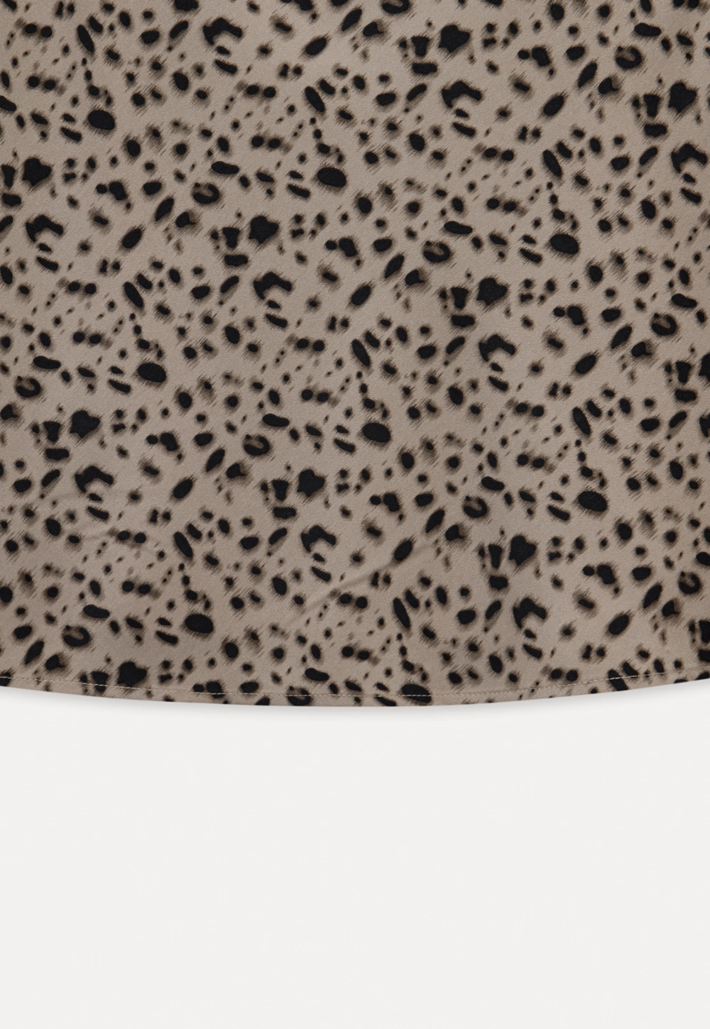 Women's Leopard-Print A-Line Mini Skirt