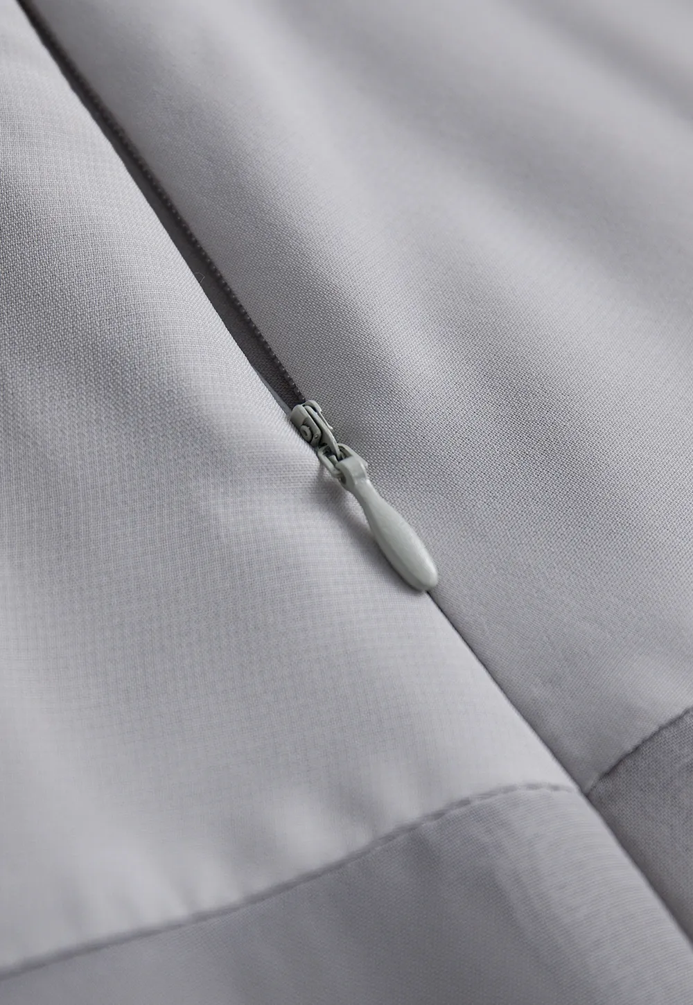 Tie Neck Long Sleeve Top and Asymmetrical Chiffon Skirt Set