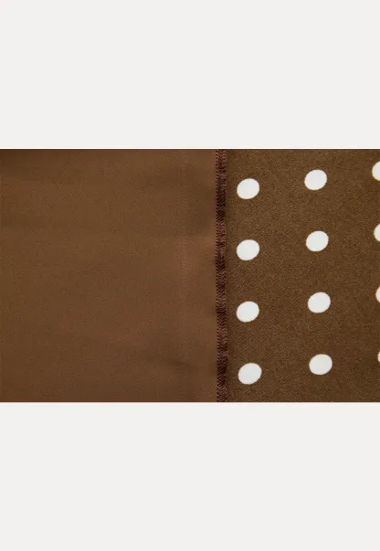 Sleeveless Polka Dot Midi Dress