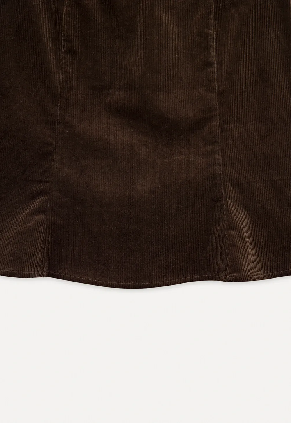 A-Line Mini Skirt for Women High Waist Faux Suede Casual Skirt