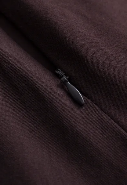 Womens High Waist Asymmetrical Midi Skirt