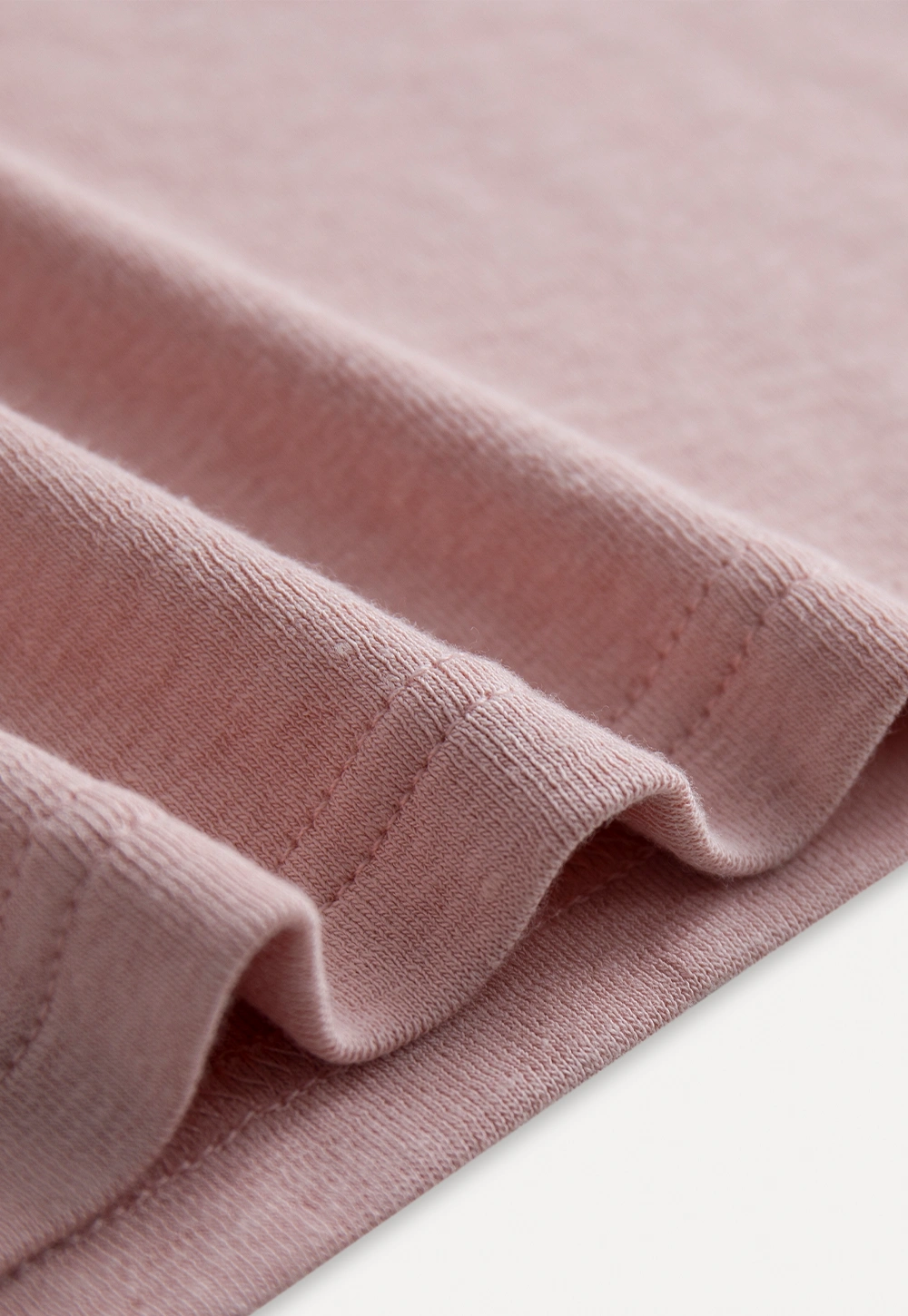 Womens Pink Fitted Long Sleeve Tee