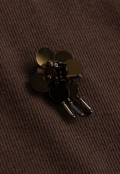 Womens Embellished Knit Vest Sleeveless Top