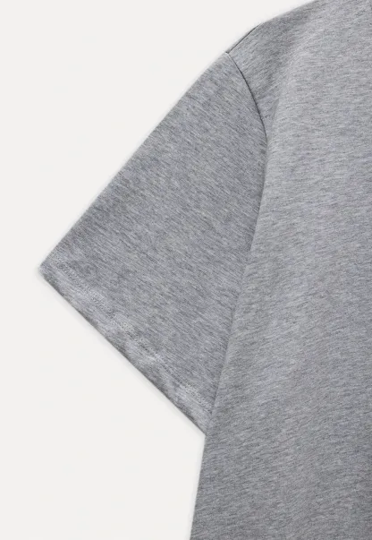 Women’s Graphic T-Shirt with Floral Letter Print