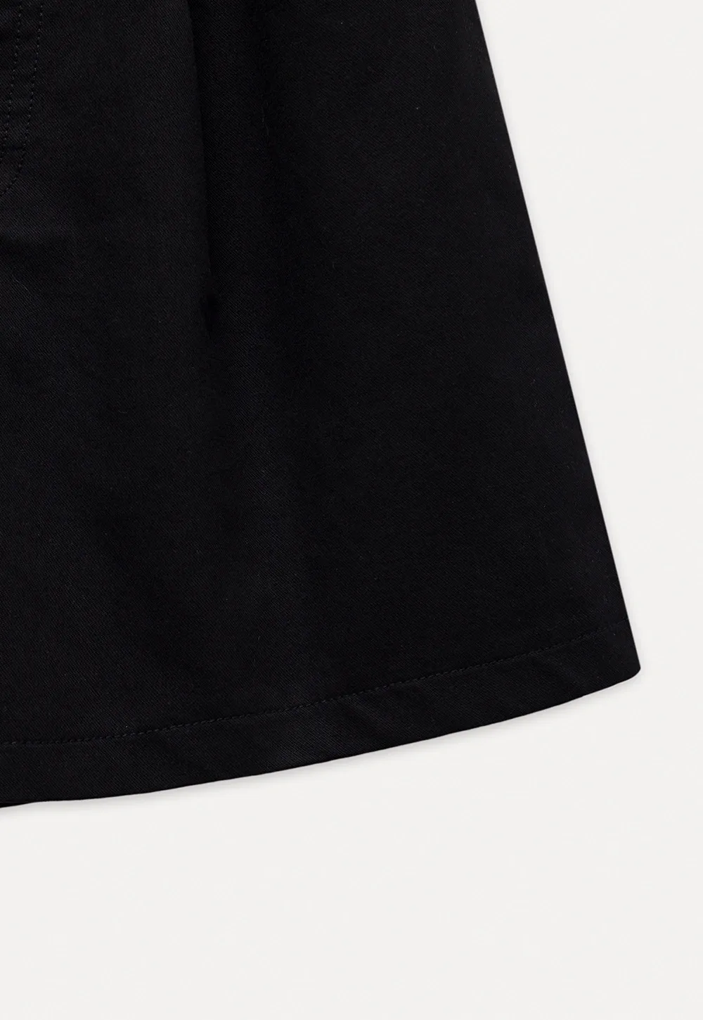 High Waist Shorts with Woven Belt