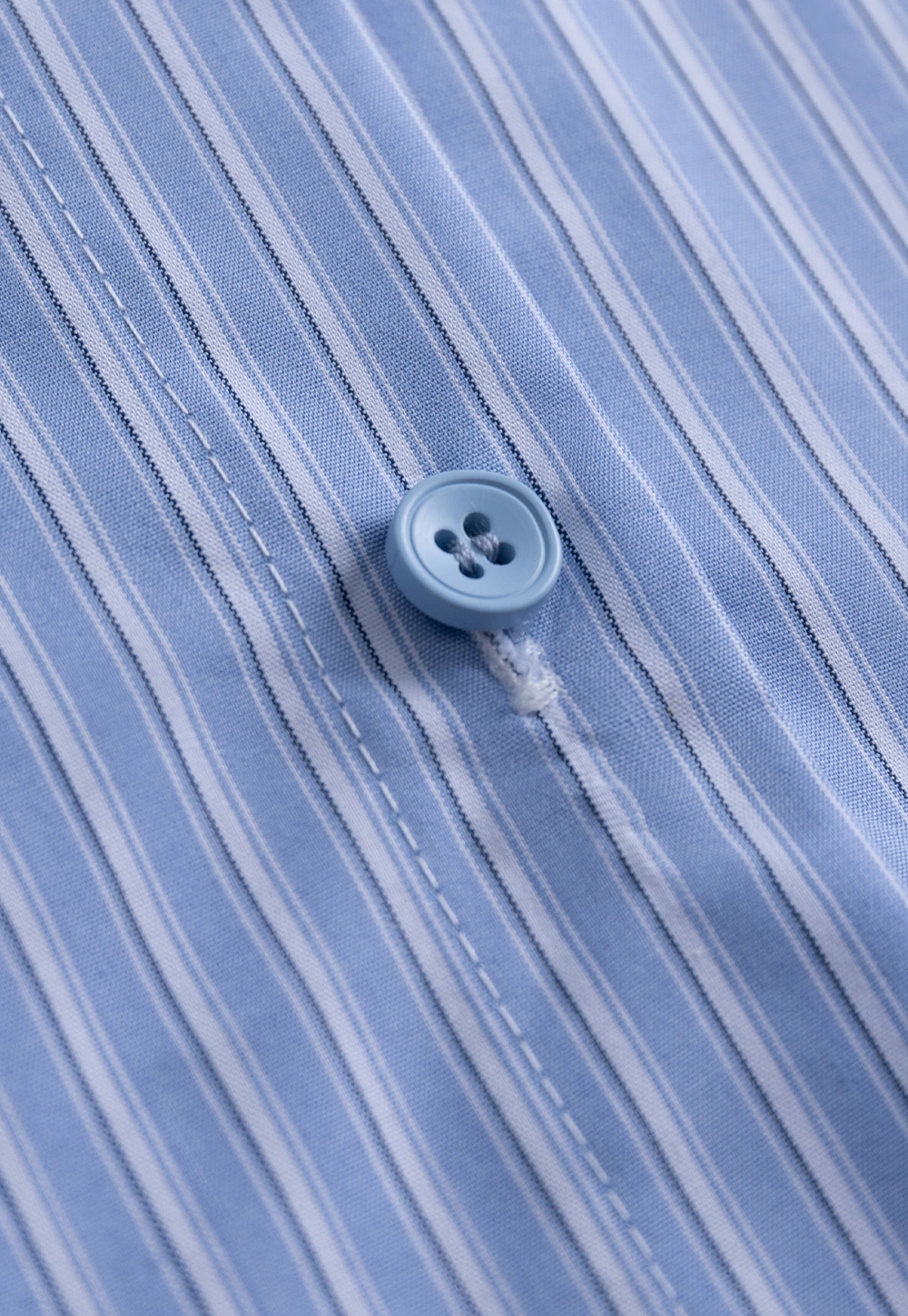 Striped Bow Tie Neck Long Sleeve Blouse