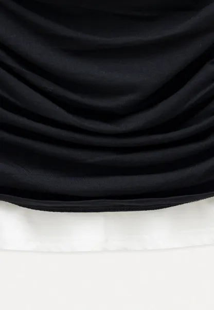 Black and White Contrast Tee