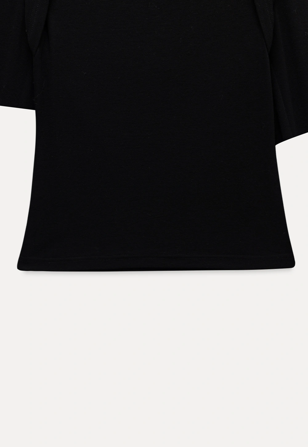 Square Neck Long Sleeve Slim Fit Top