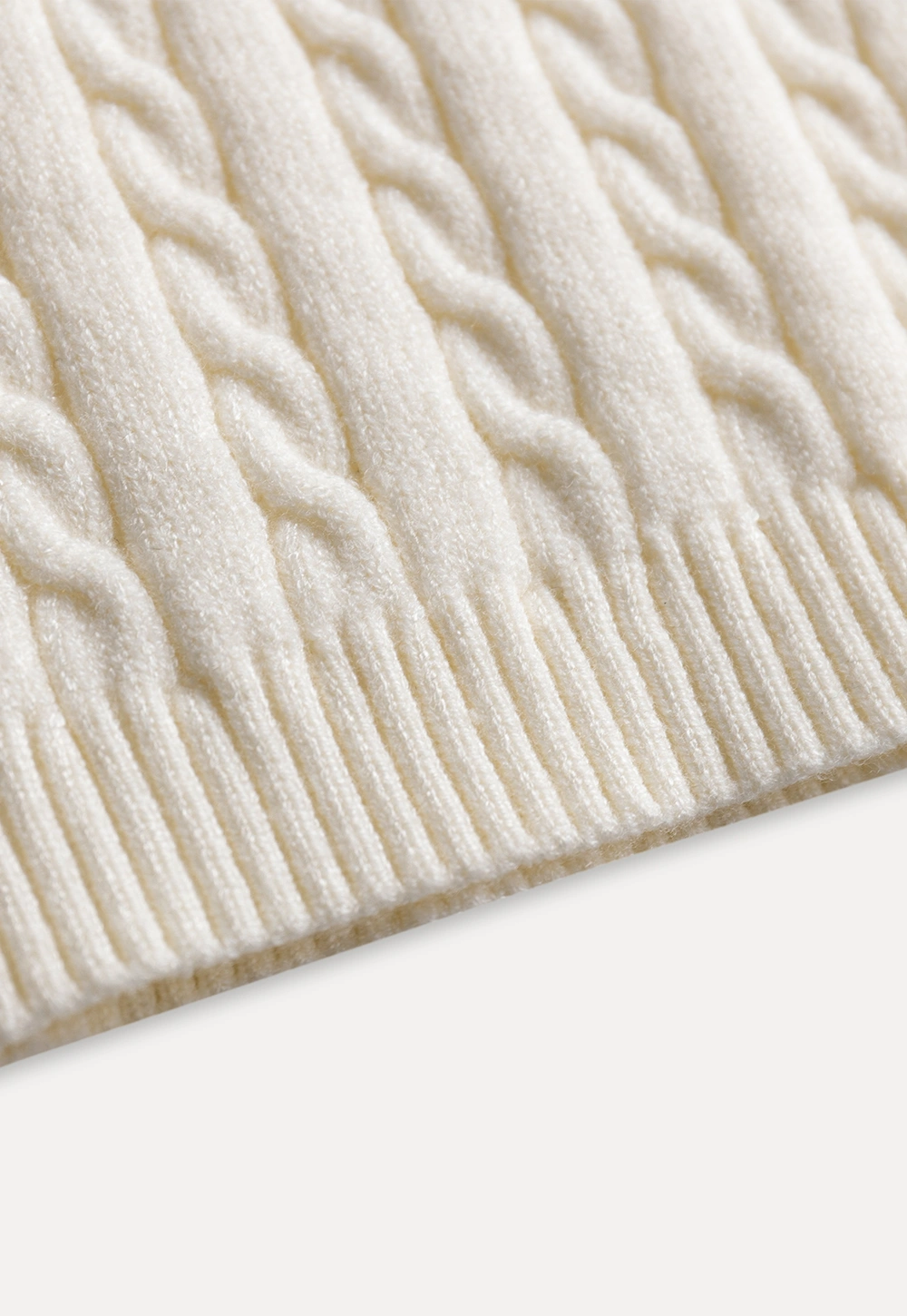 Womens Ribbed Knit Long Sleeve V- Neck Knit Top