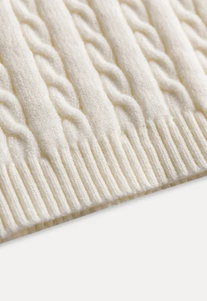 Womens Ribbed Knit Long Sleeve V- Neck Knit Top