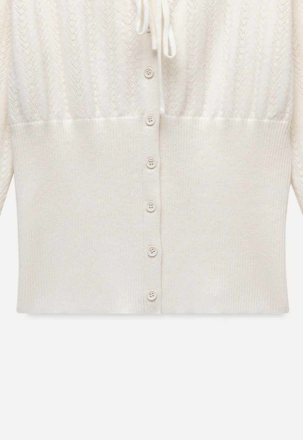 Knit Tie Front Cardigan