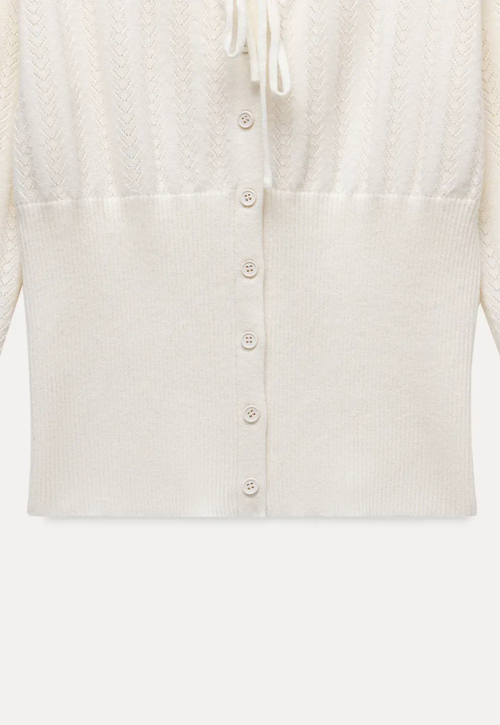 Knit Tie Front Cardigan