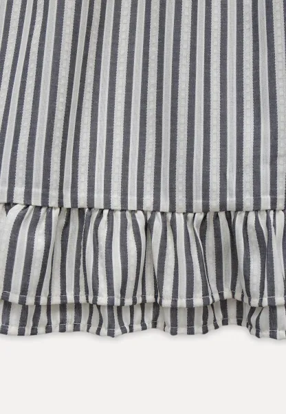 Lightweight Ruffle Trim Shirt