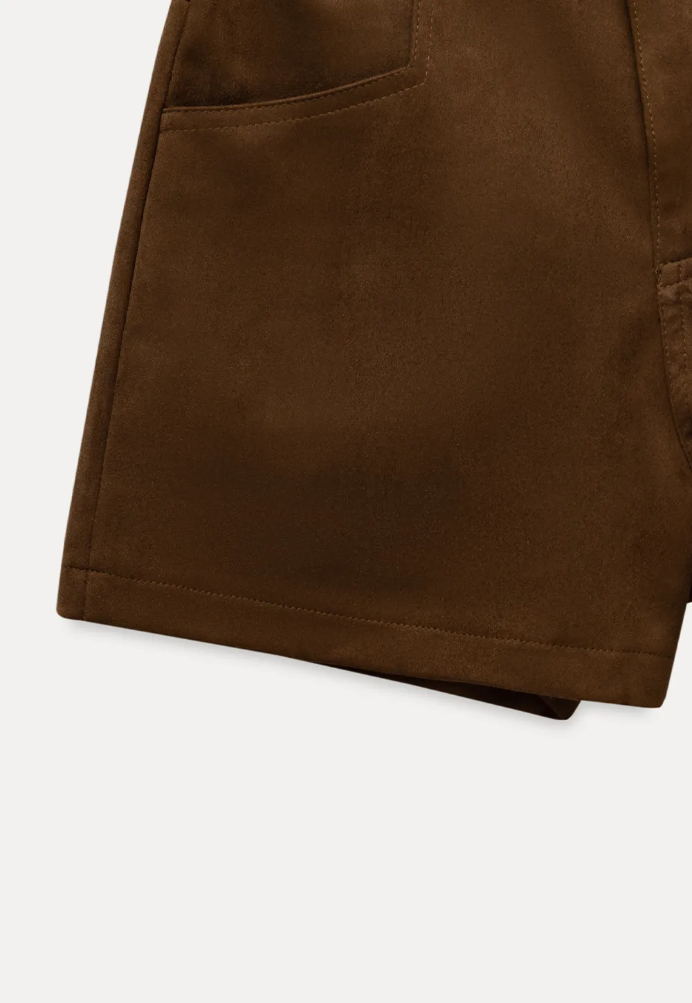 Belted Pocket Shorts