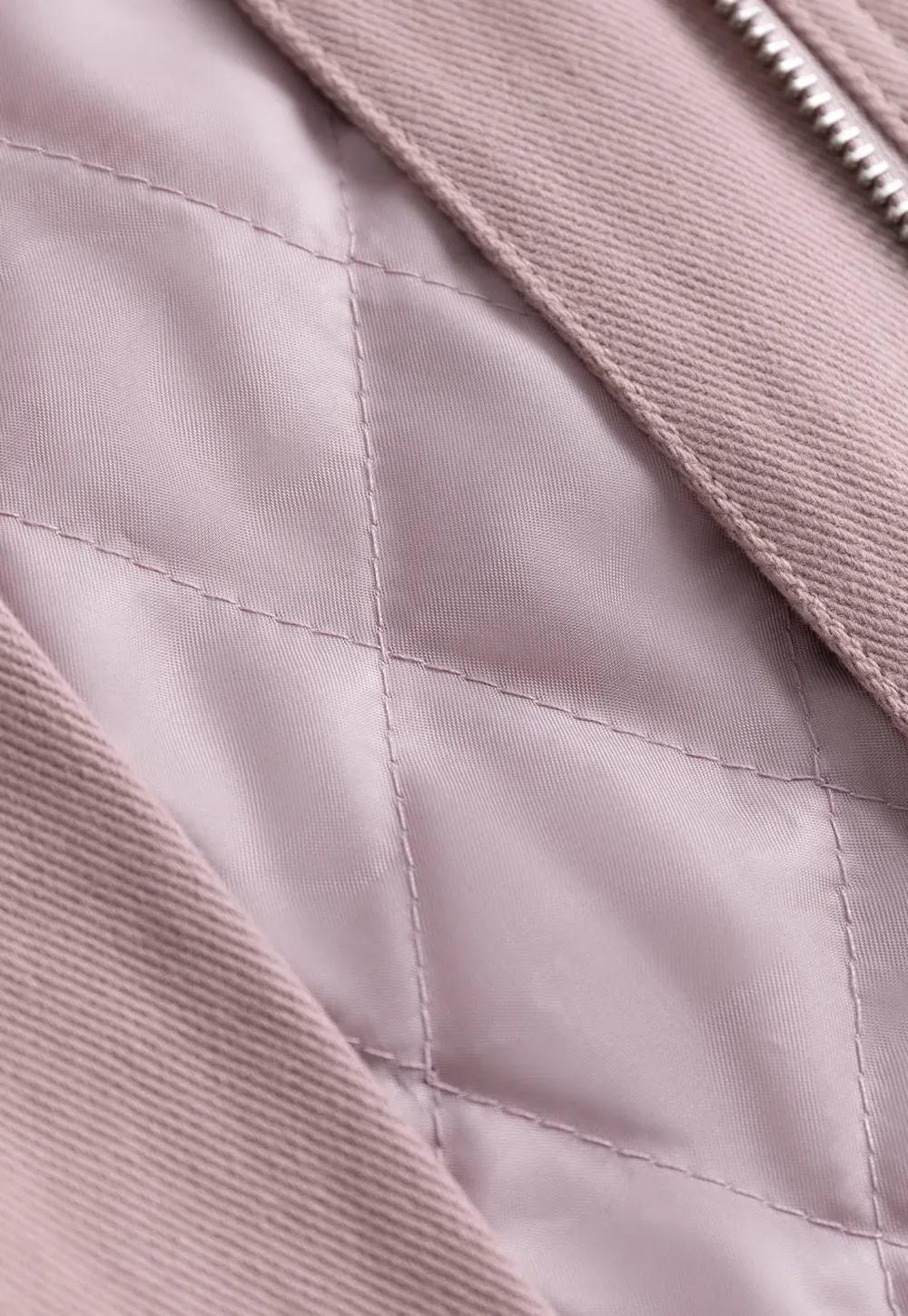 Contrast Collar Pocket Jacket