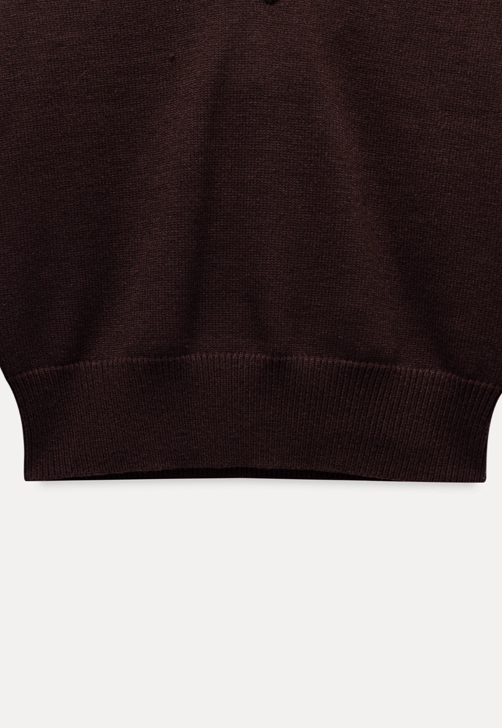 Womens V-Neck Knit Sweater