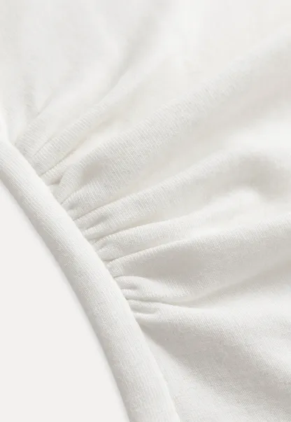 Womens Long Sleeve Mock Neck Top