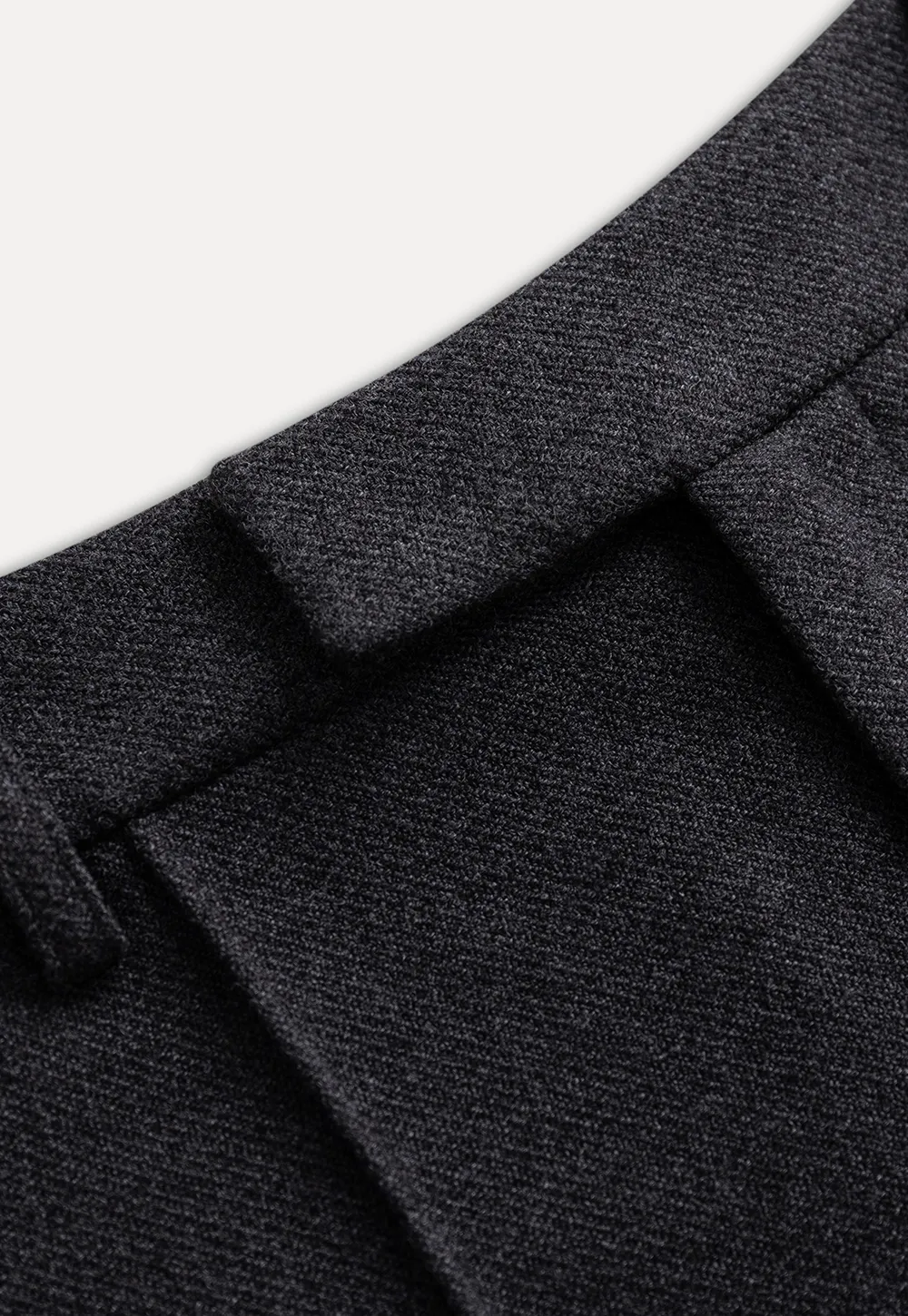 Women Elegant Pleated Shorts with Pockets High Waist