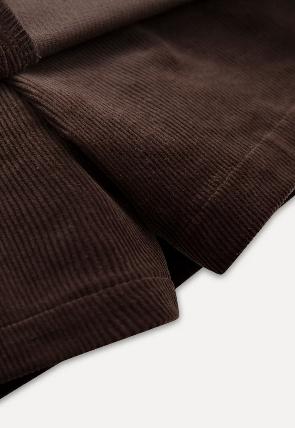 Corduroy Button Front Mini Skirt