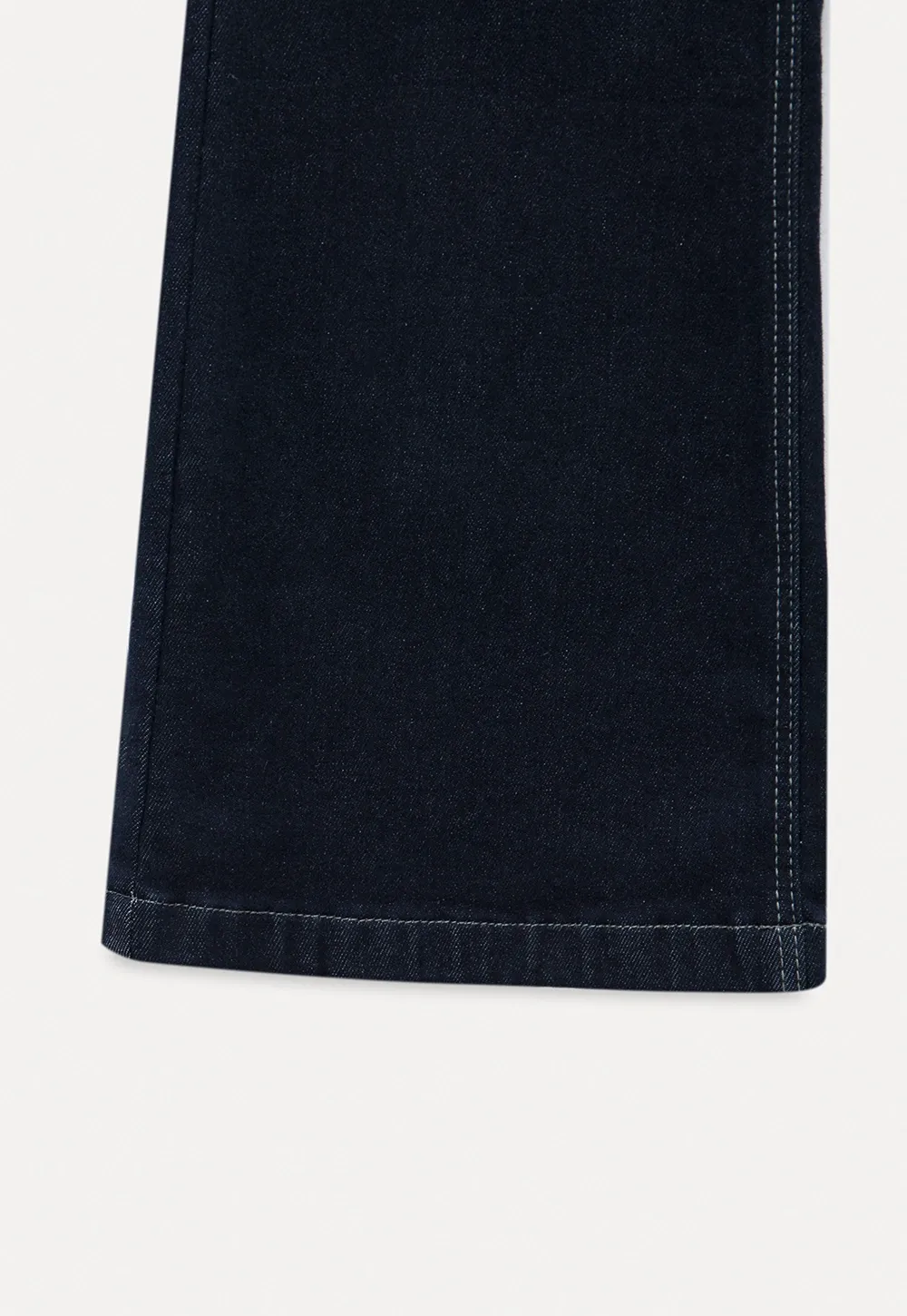 Womens High Waist Wide Leg Jeans with Belt