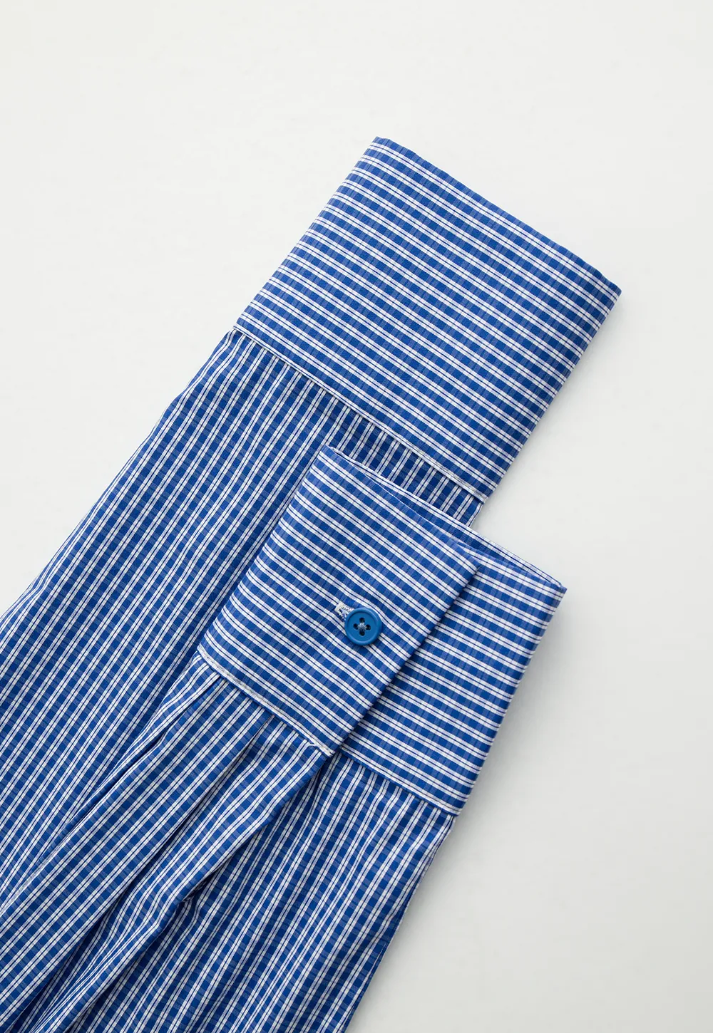 Blue Check Button Up Shirt