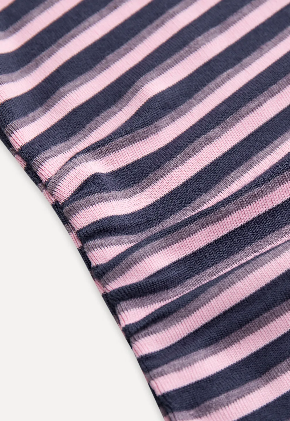 Striped Layered Shrug Top