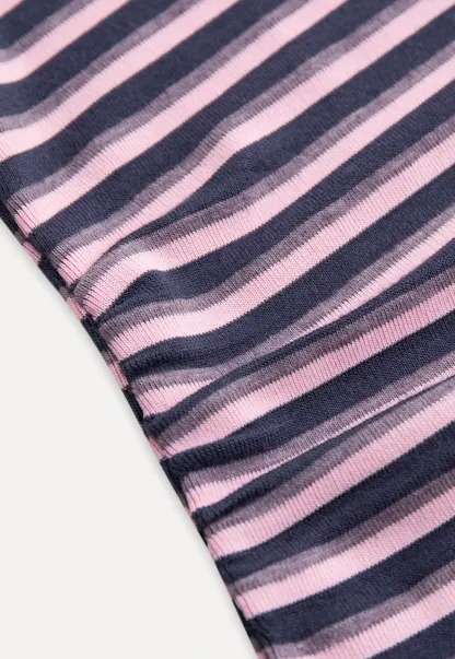 Striped Layered Shrug Top