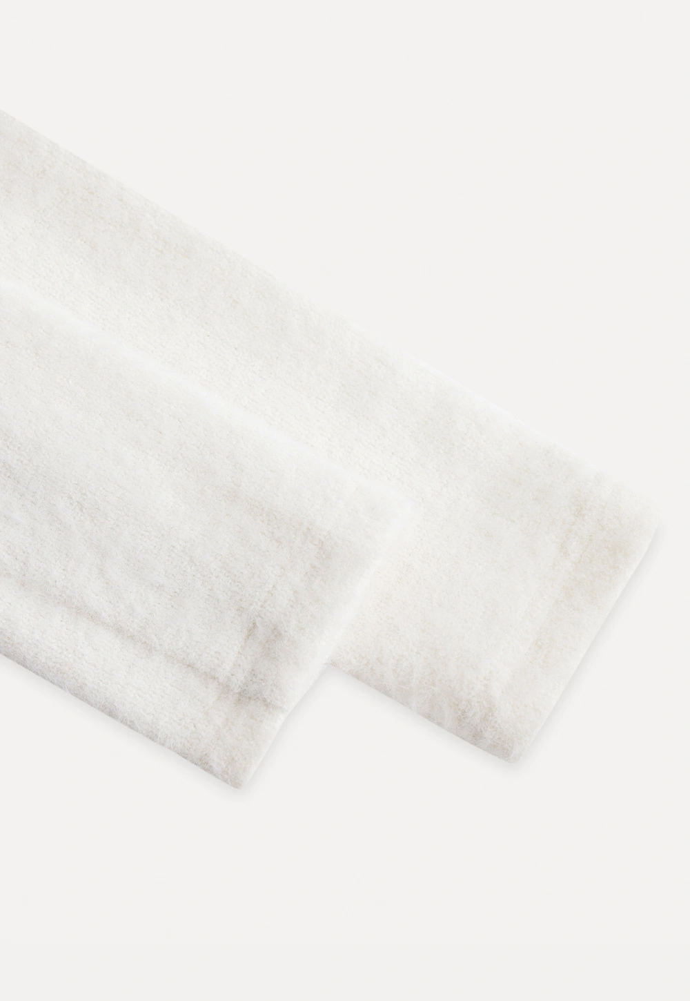 Women Soft Fluffy Knit Top Twist Front Long Sleeve