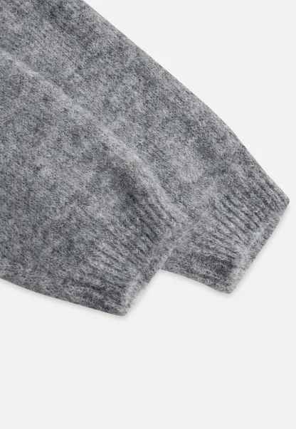 Argyle Knit Cardigan