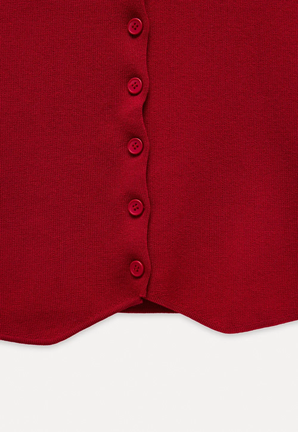 Collared Sleeveless Knit Top