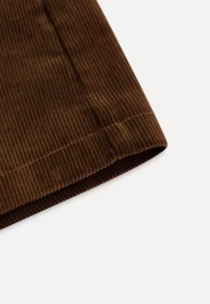 Soft Corduroy High Waist Shorts