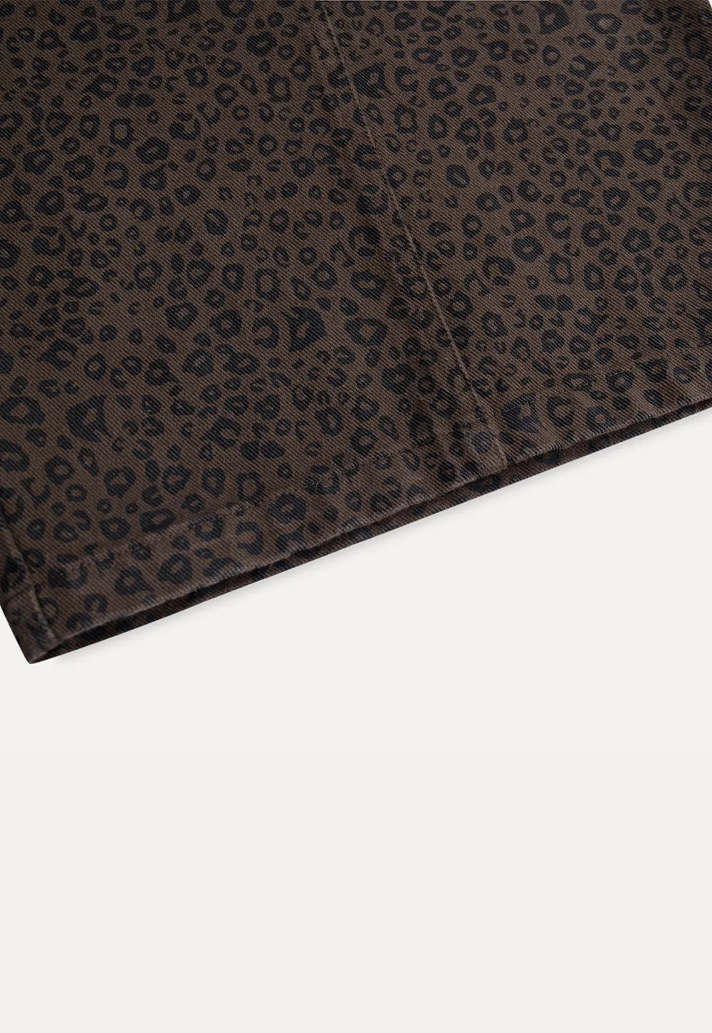 Leopard Print Wide Leg Pants