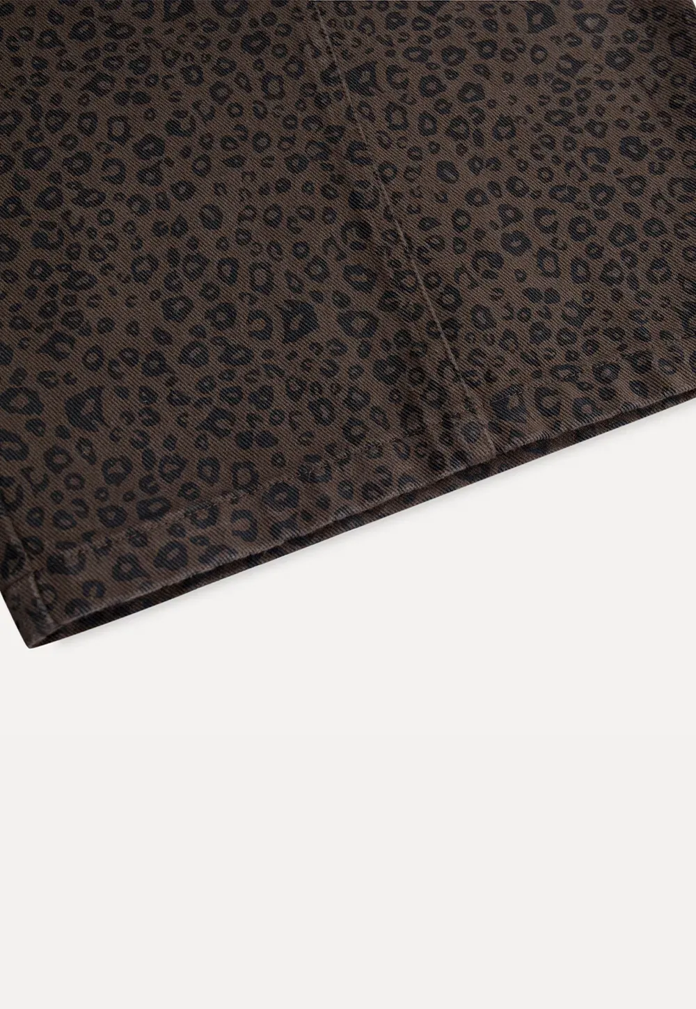 Leopard Print Wide Leg Pants