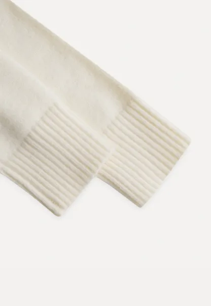 Women Argyle Knit Sweater Collared Long Sleeve Top