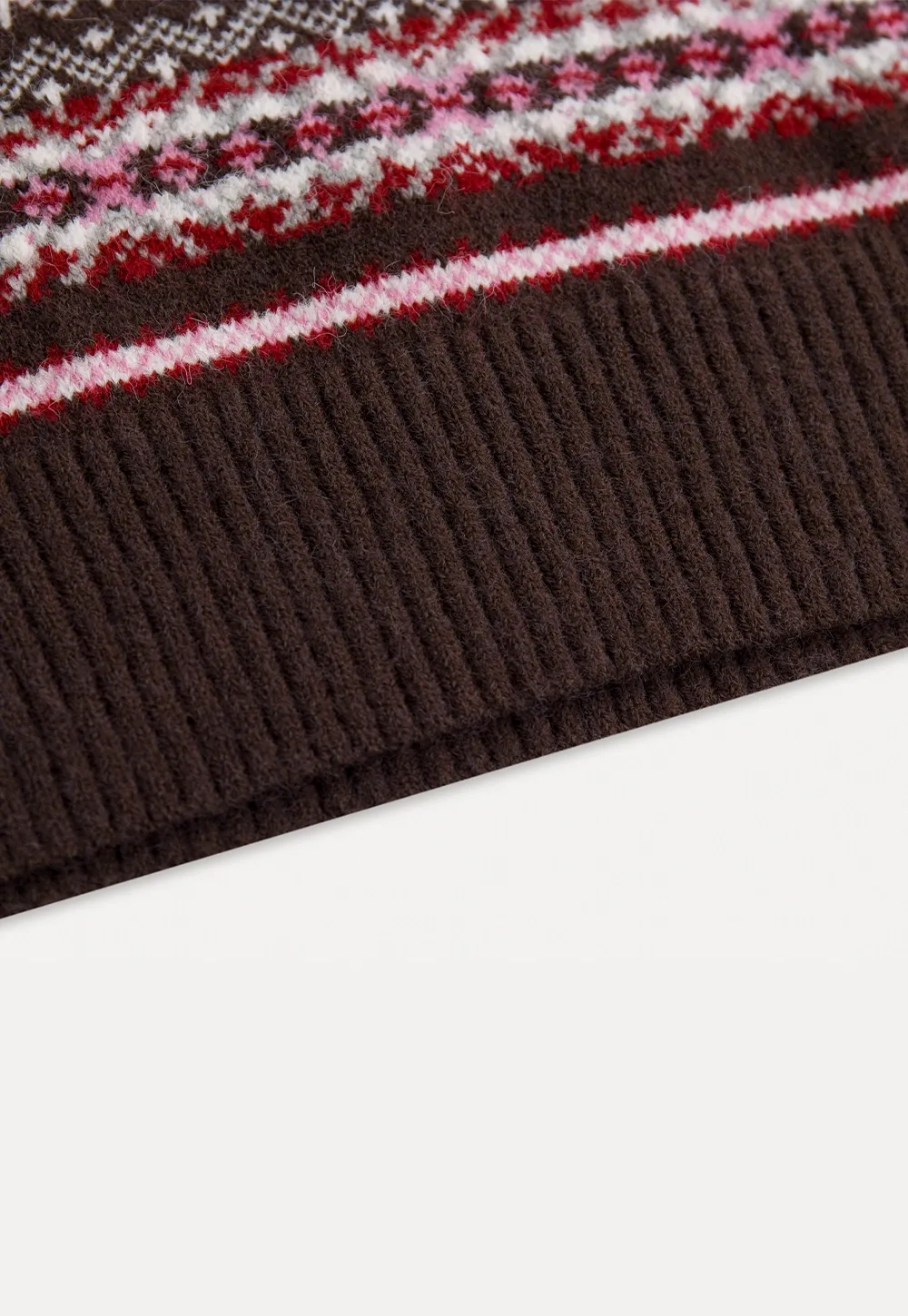 Preppy Bow Pattern V Neck Knit Sweater Vest