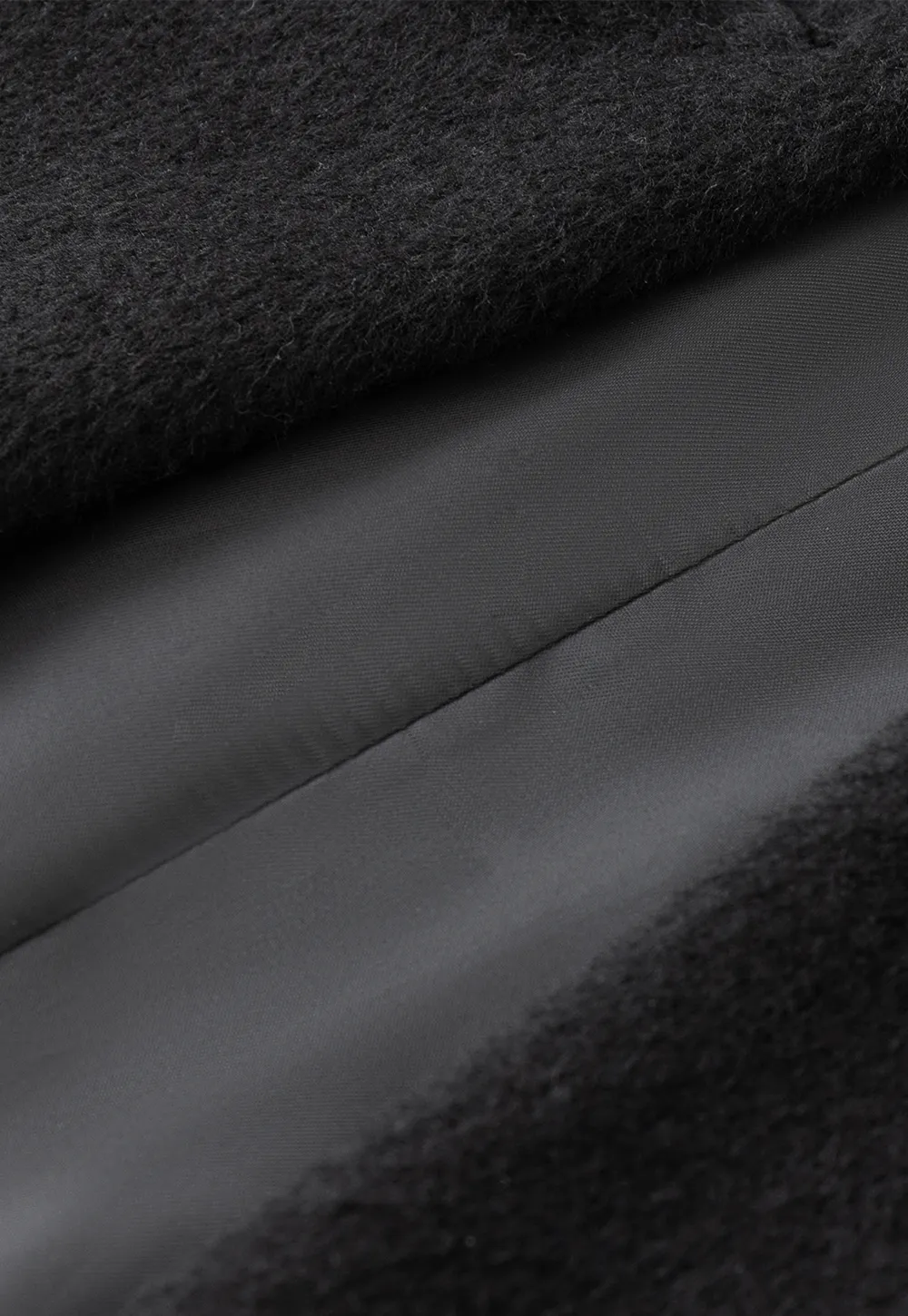 Belted Double Breasted Wool Coat